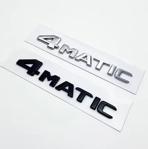 4MATIC Емблема / Стикер – Оригинален Стил за Mercedes